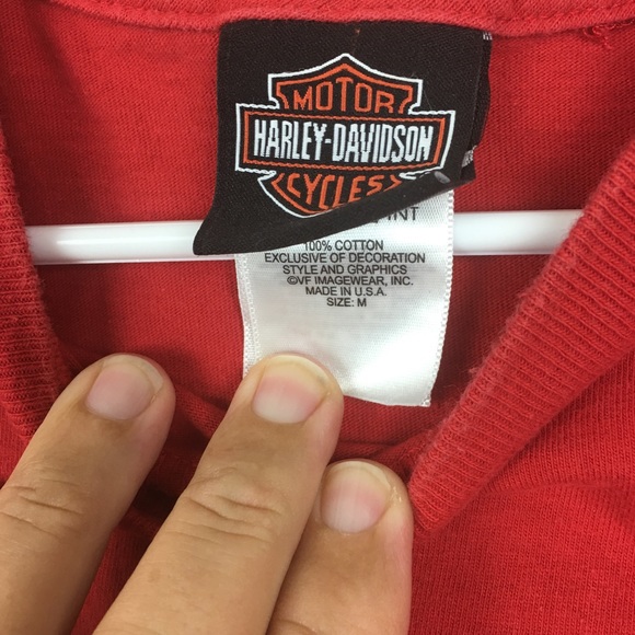 Vintage Harley Davidson T-Shirt Used - Picture 4 of 5